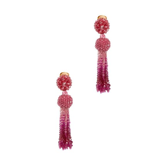 *Buyer Giveaway* Oscar de la Renta Degrade Tassel Earrings - Picture 1 of 1
